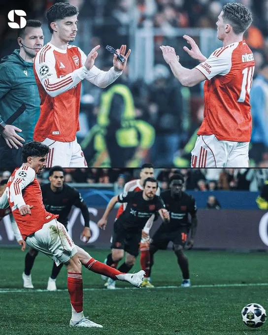 星空体育-点射绝平，哈弗茨在欧战赛事中4次主罚点球全部命中